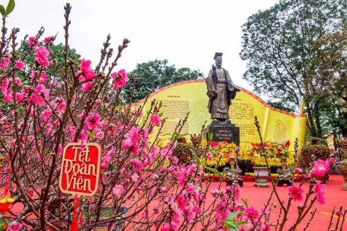 Khong gian hoa xuan Ly Thai To 37