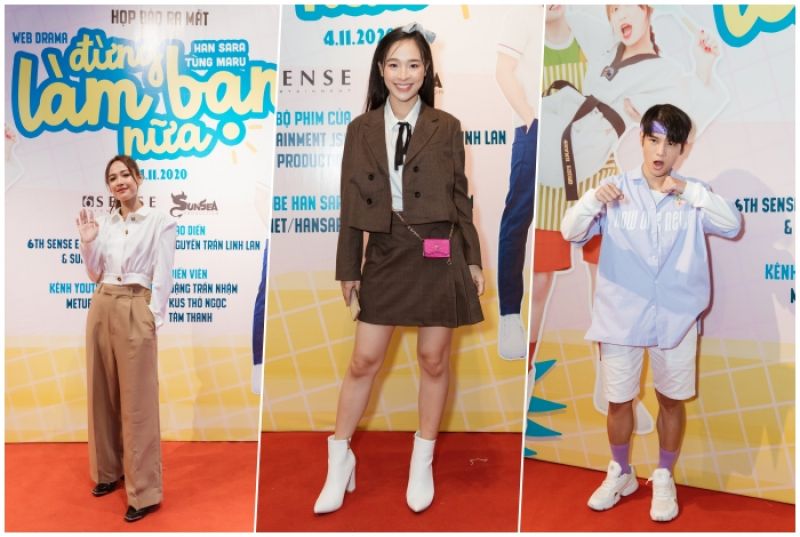 D&agrave;n sao Việt &ldquo;đổ bộ" ch&uacute;c mừng &ldquo;couple g&agrave; b&ocirc;ng" ra mắt web drama &ldquo;Đừng l&agrave;m bạn nữa"