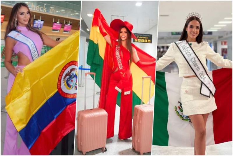 D&agrave;n mỹ nh&acirc;n quốc tế đến Việt Nam tranh vương miện Miss Charm 2024