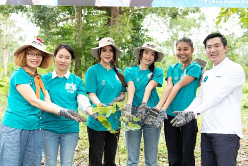 Miss Earth 2022 - Mina Sue Choi chung tay trồng những c&aacute;nh rừng &ldquo;Miss Earth by TNA Entertainment&rdquo; tại Việt Nam