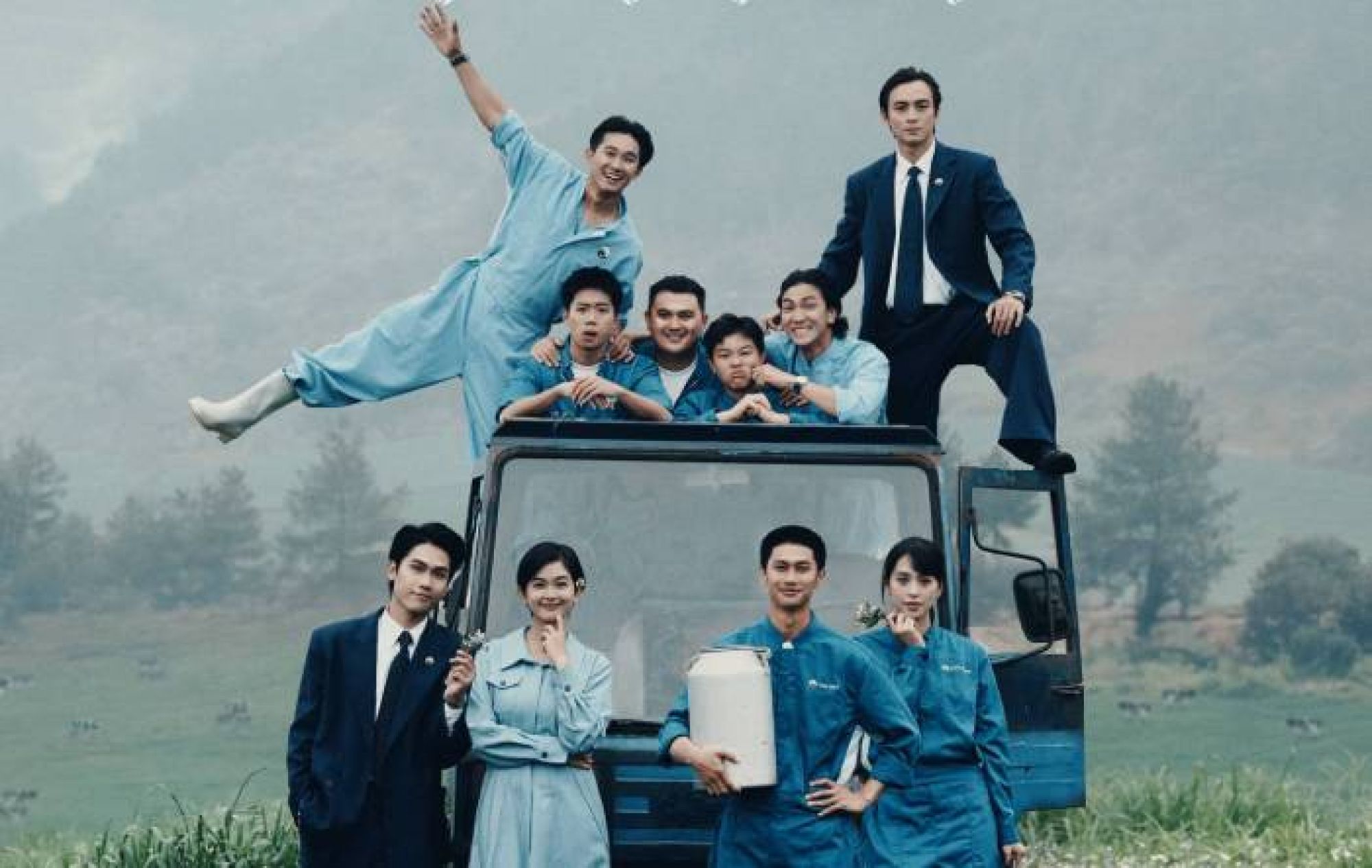 Cặp đ&ocirc;i boylove một thời L&atilde;nh Thanh - V&otilde; Điền Gia Huy t&aacute;i hợp trong phim &lsquo;B&ograve; sữa bay&rsquo;